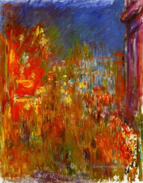 Leicester Square an Nacht Claude Monet Ölgemälde